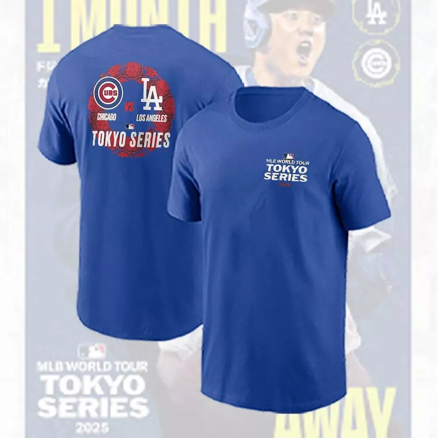 Men Chicago Cubs blank blue 2025 MLB T shirts 54-0